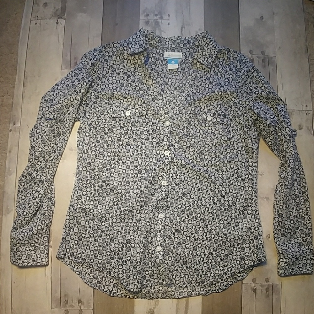 Columbia button up shirt